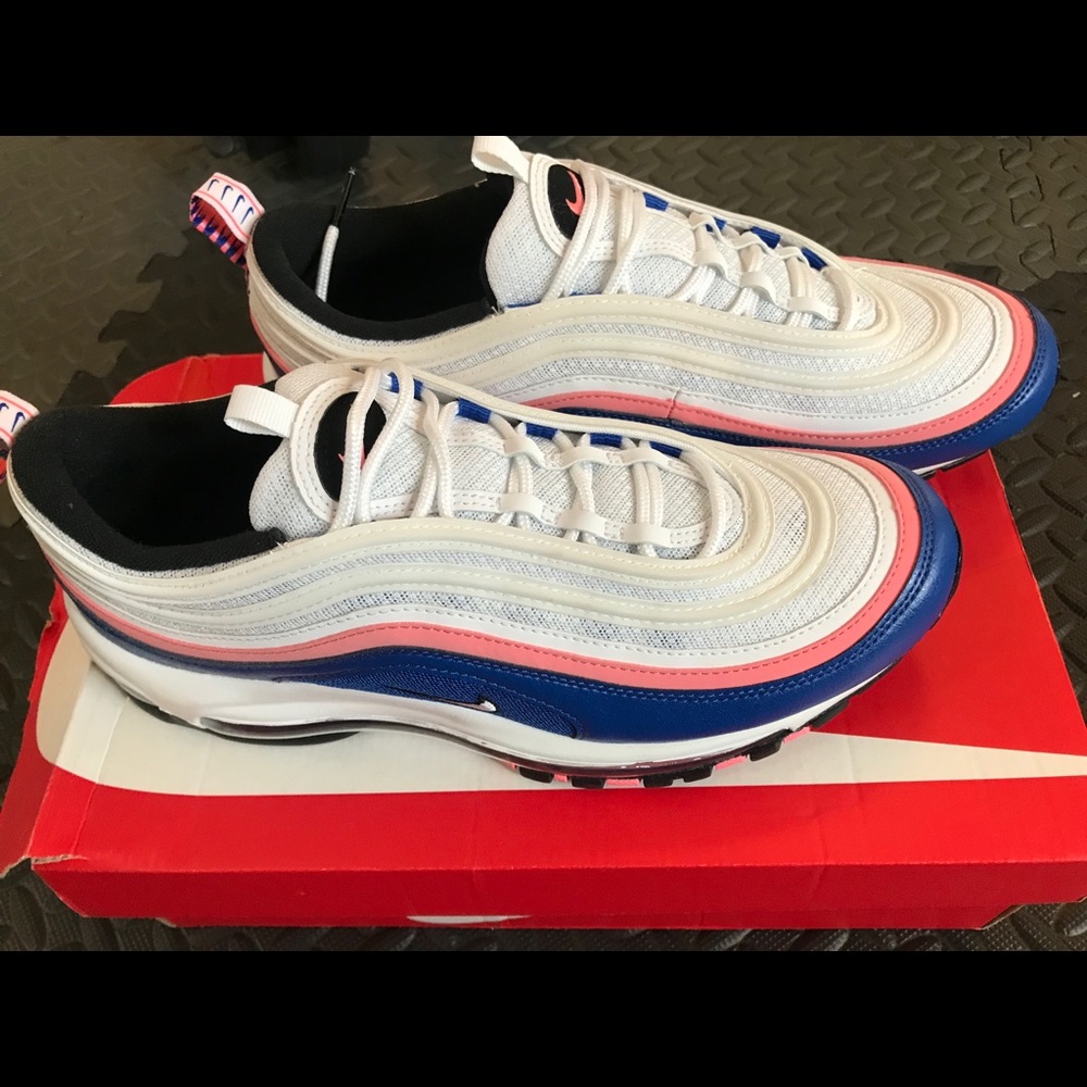 Men’s Nike Air Max 97 Royal Pink Gaze size 9.5